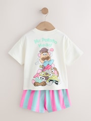 Cream Toy Story Mr Potato Head Short Sleeve T-Shirt and Short Set (3mths-7yrs) - Image 3 of 5