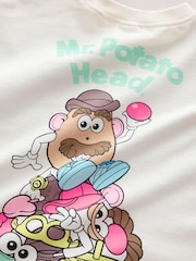 Cream Toy Story Mr Potato Head Short Sleeve T-Shirt and Short Set (3mths-7yrs) - Image 4 of 5