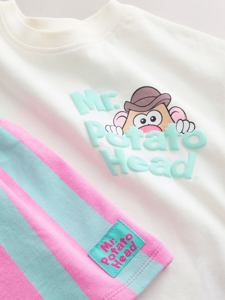 Cream Toy Story Mr Potato Head Short Sleeve T-Shirt and Short Set (3mths-7yrs) - Image 5 of 5