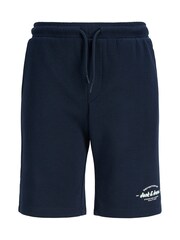 JACK & JONES JUNIOR Navy T-Shirt And Shorts Set - Image 8 of 8