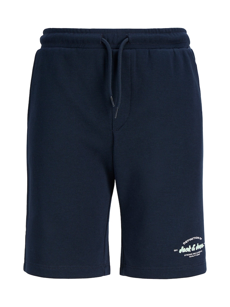 JACK & JONES JUNIOR Navy T-Shirt And Shorts Set - Image 8 of 8
