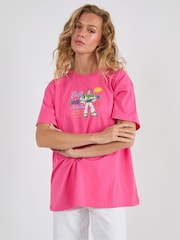 Skinnydip Pink Disney Buzz Lightyear Poster T-Shirt - Image 1 of 4