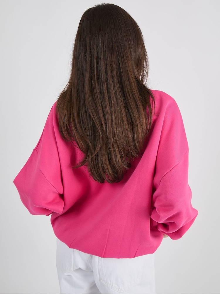 Skinnydip Pink Peanuts x Skinnydip Snoopy Brunch Sweatshirt - Image 2 of 3