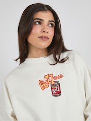 Skinnydip White The Simpsons x Buzz Cola Sweatshirt - Image 3 of 4