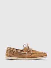 Rodd & Gunn Brown Viaduct Boat Shoes - Image 1 of 6