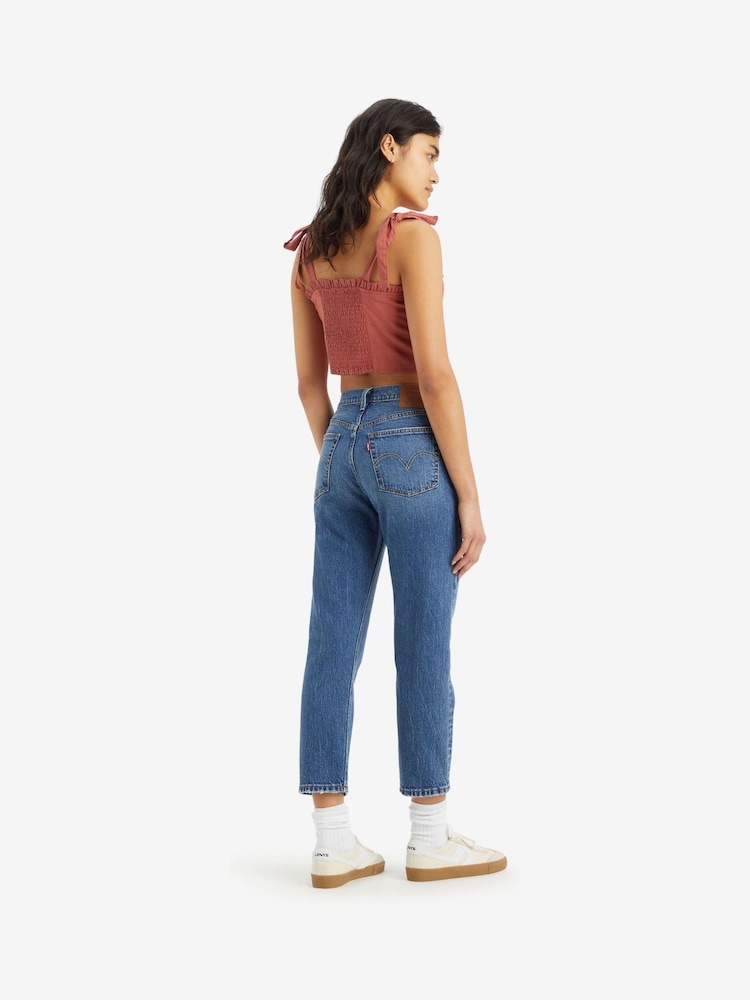 Levi's® 501 Crop Stretch Denim Jeans - Εικόνα 2 από 9