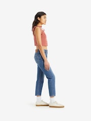 Levi's® 501 Crop Stretch Denim Jeans - Εικόνα 3 από 9