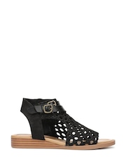 Blowfish Malibu Black Anuella Regular Fit Strappy Sandals - Image 1 of 7
