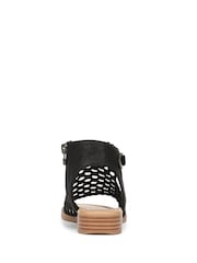 Blowfish Malibu Black Anuella Regular Fit Strappy Sandals - Image 5 of 7