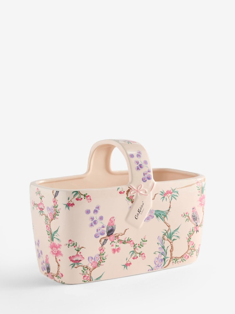 Cath Kidston Birds and Berries Ceramic Planter - Image 1 of 6