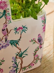 Cath Kidston Birds and Berries Ceramic Planter - Image 3 of 6