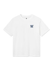 Weiß - Double A by W.W. Liam Fence Print T-Shirt - Bild 5 von 5