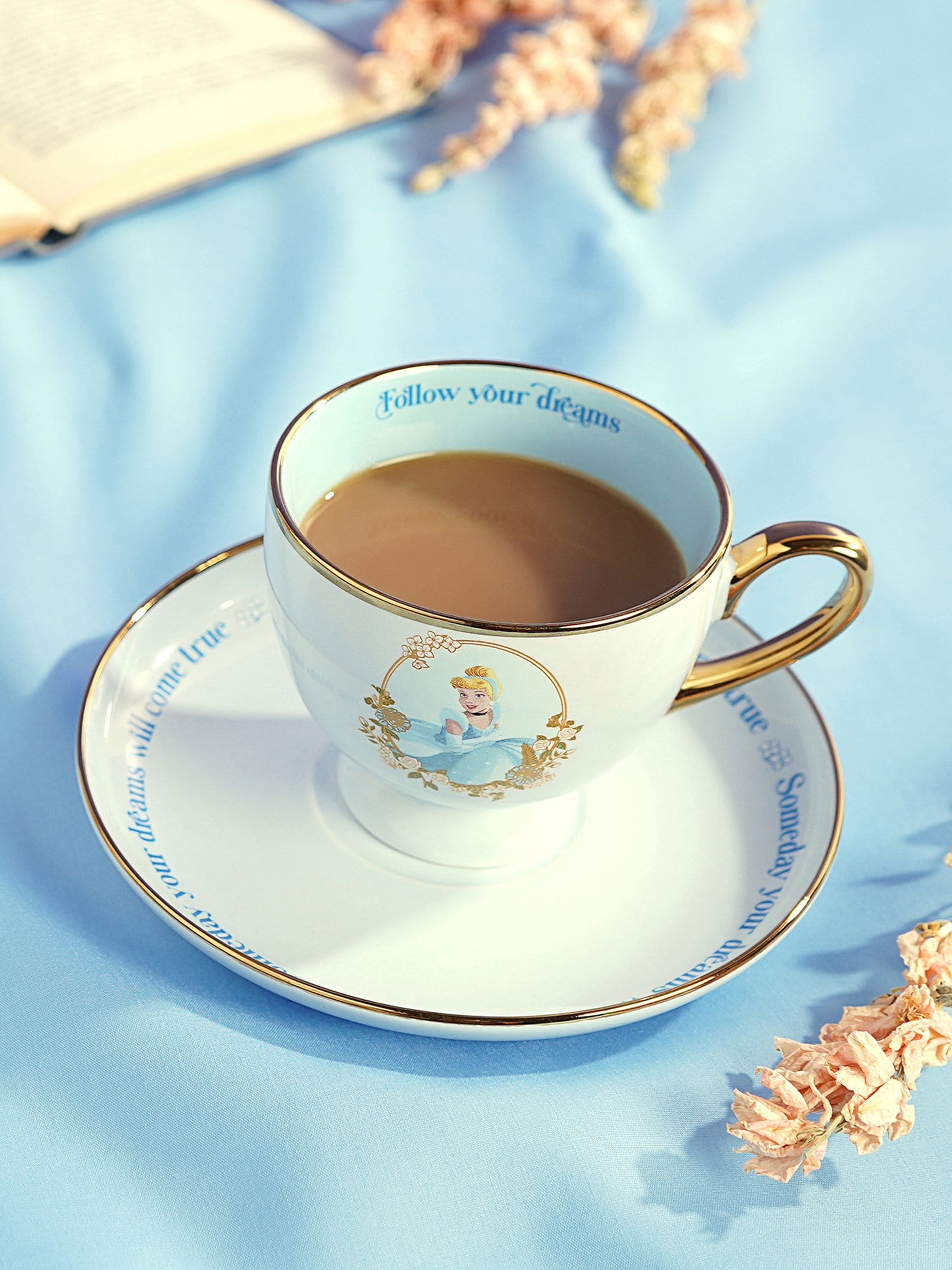 Pastel Princess Tea Cup And Saucer - Cinderella Pet Gifts - Image 4