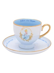Disney Princess Blue Tea Cinderella Cup & Saucer - Image 3 of 7