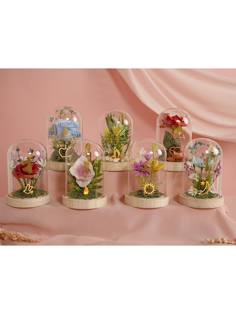 Disney Princess Multicoloured Florals In Cloche Neon Belle Light - Image 2 of 5