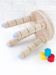 Personalised Cute Fox Kids Wooden Stool by Treat Republic - Image 5 of 5