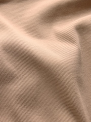 The Set 8 Pack Ribbed Scoop Vests Neutral - Image 11 of 11