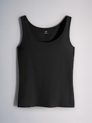 The Set 8 Pack Scoop Neck Wide Strap Vests Neutral/Brown/Black/Ecru/Oat - Image 2 of 11