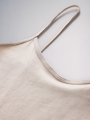 The Set The Set 8 Pack Cami Vests Black/Brown/Neutral/Oat/Cream/White - Image 10 of 11