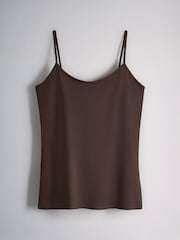 The Set The Set 8 Pack Cami Vests Black/Brown/Neutral/Oat/Cream/White - Image 2 of 11