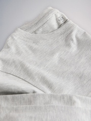 The Set 4 Pack Long Sleeve Cropped T-Shirts Grey/Black - Image 7 of 7