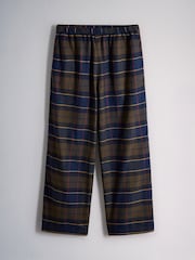 The Set 2 Pack Flannel Cotton Traditional Pyjamas Set Red Check/Green Check - Image 4 of 7