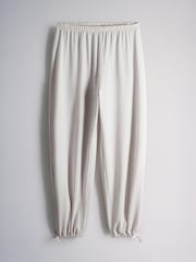 The Set 2 Pack Essentials Slash Neck and Balloon Pyjamas Pink/Taupe Brown - Image 10 of 12