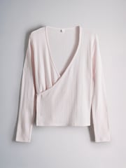 The Set Pointelle Pyjamas Set 3 Piece Pink - Image 10 of 14