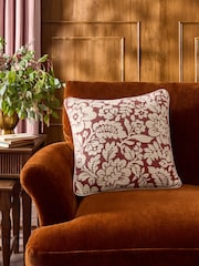 Laura Ashley Red Olmsley Crimson Cushion - Image 1 of 6