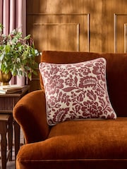 Laura Ashley Red Olmsley Crimson Cushion - Image 2 of 6