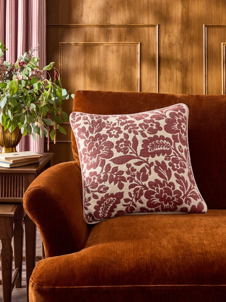 Laura Ashley Red Olmsley Crimson Cushion - Image 2 of 6