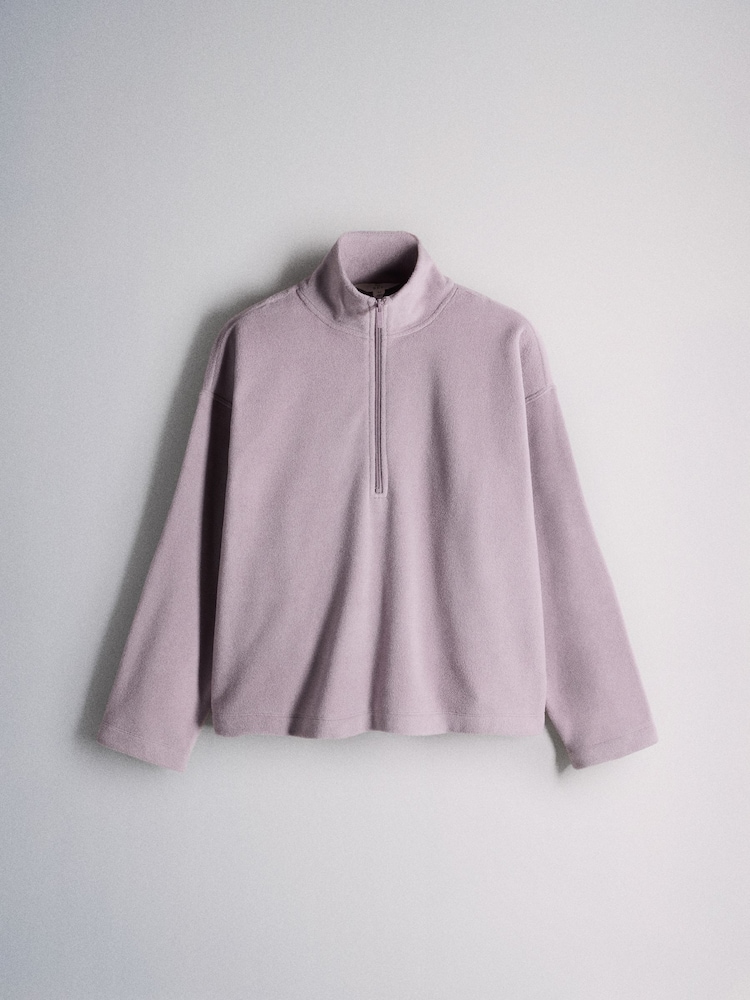 Pink/Light Purple - The Set 3 Pack Quarter Zip Micro Fleeces - Imaginea 2 din 6