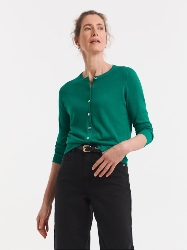 JD Williams Cardigan mit Rundhalsausschnitt - Bild 1 von 4