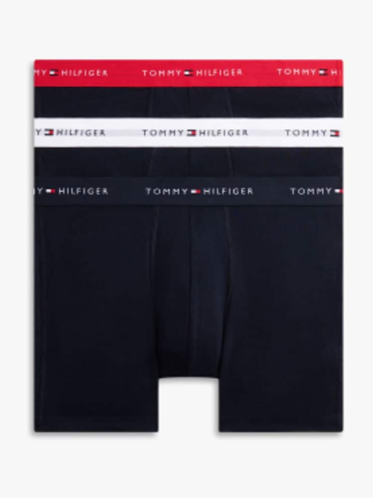 Lot de 3 boxers en coton extensible Tommy Hilfiger - Image 1 de 7