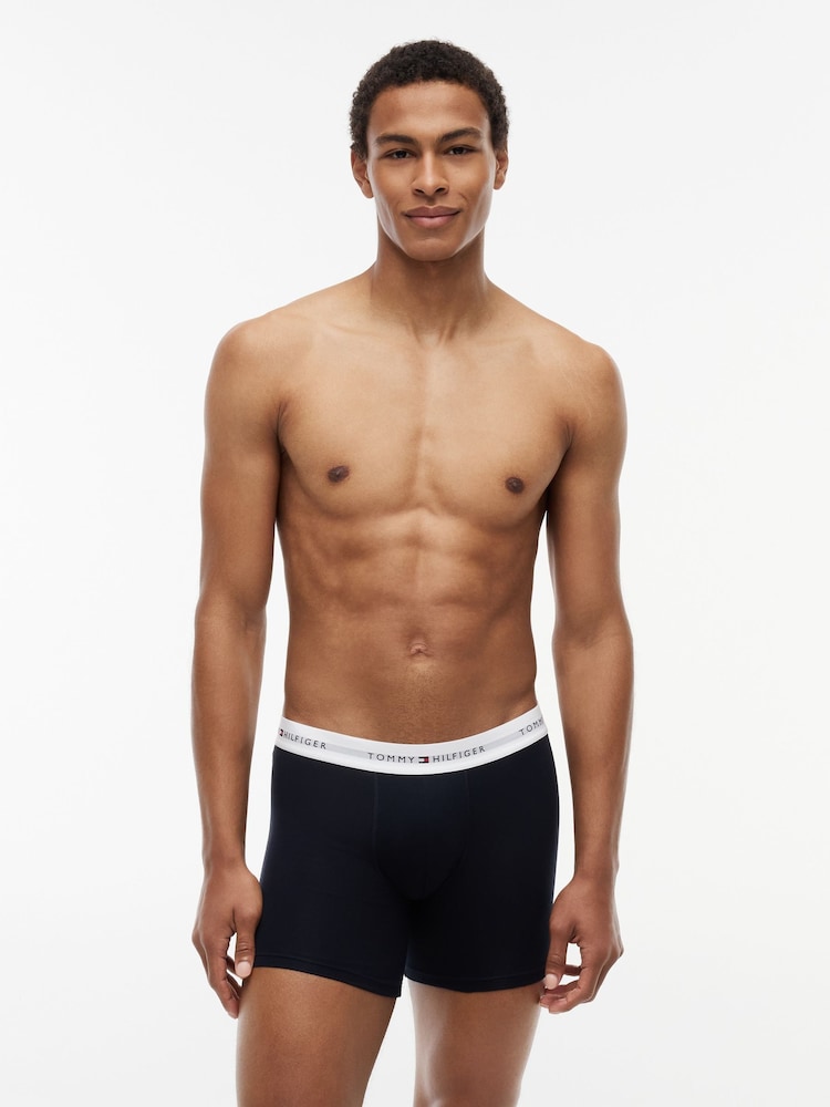 Lot de 3 boxers en coton extensible Tommy Hilfiger - Image 2 de 7