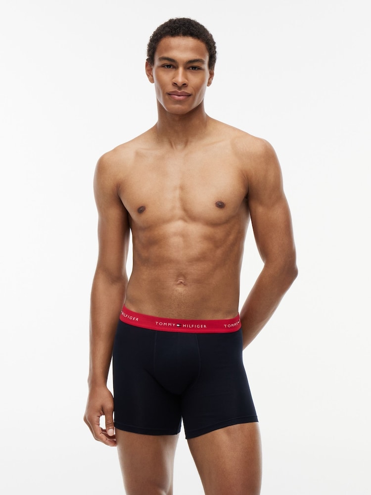 Lot de 3 boxers en coton extensible Tommy Hilfiger - Image 7 de 7
