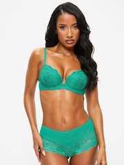 Ann Summers Green Sexy Lace Shorts - Image 1 of 5