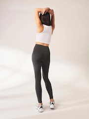 LOVALL Grey Petite Lightweight High Waisted Leggings - Image 3 of 5