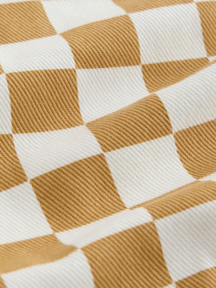 Ochre/Cream Twill Shorts (3-14yrs) - Image 7 of 7