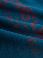 Blue Graphic Overhead Hoodie - Image 6 of 7