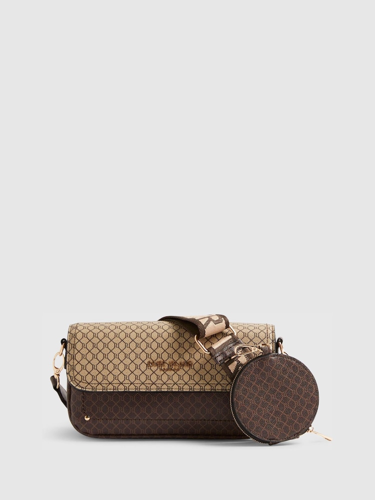 River Island Utility Flap Detail Cross-Body Bag - Image 1 of 5 River Island Utility Flap Detail Cross-Body Bag - Image 1 of 5