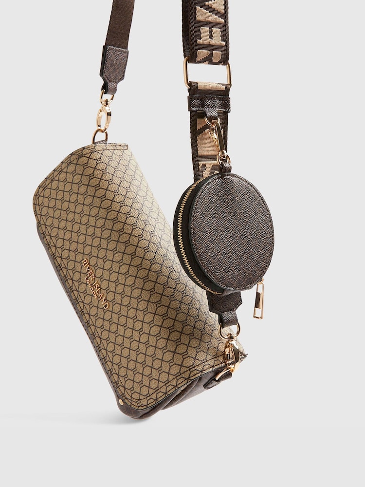 River Island Utility Flap Detail Cross-Body Bag - Image 5 of 5 River Island Utility Flap Detail Cross-Body Bag - Image 5 of 5