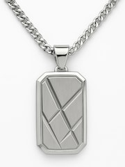 Personalised Contemporary Dog Tag Necklace by Treat Republic - Image 3 of 5