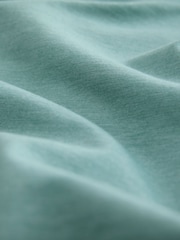 Seafoam Marl Regular Fit Essential Crew Neck Cotton T-Shirt - Image 2 of 3