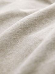 Neutral Marl Regular Fit Long Sleeve Crew Neck T-Shirt - Image 8 of 8