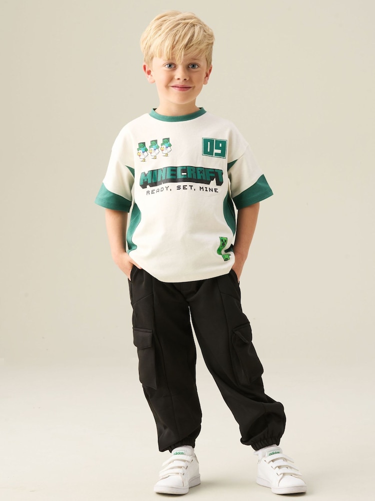 Angel & Rocket Minecraft Football T-Shirt - Immagine 4 di 4
