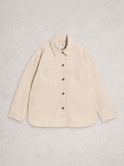 White Stuff Natural Molly Shacket - Image 5 of 6