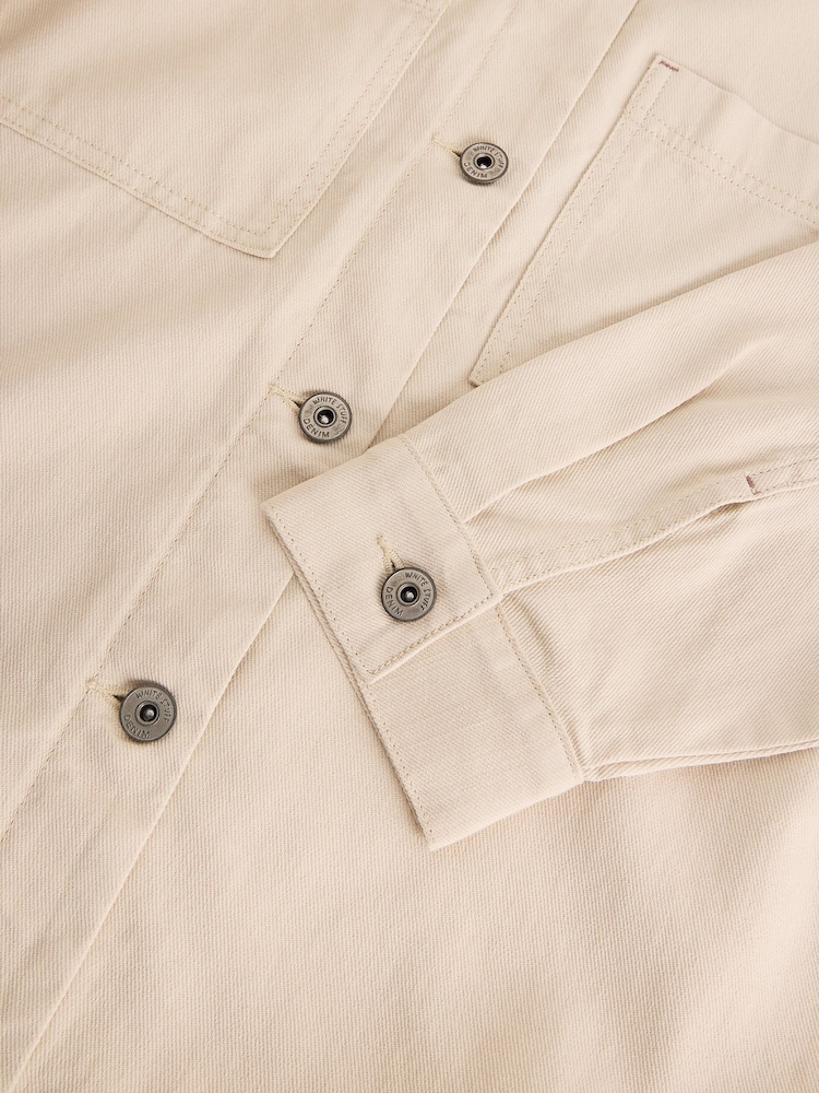 White Stuff Natural Molly Shacket - Image 6 of 6