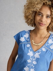 White Stuff Fliss Floral Top - 6의 이미지 3