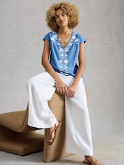 White Stuff Fliss Floral Top - 6의 이미지 4